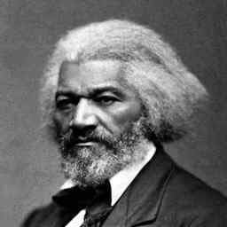 Frederick Douglass, circa 1879: a public-domain photograph reduced in resolution for the demo input